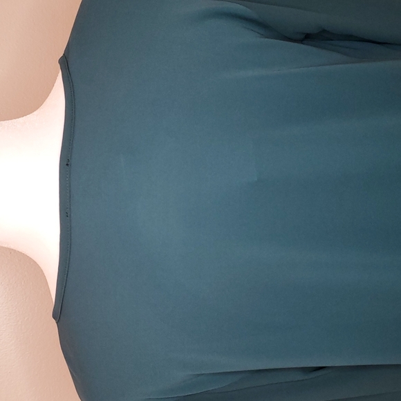 πHPπAnn Taylor NWT Size Med Green Long Sleeve Top w/ Front Button Detail! π - Picture 8 of 13